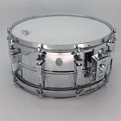 Used Vintage Sonor Ferro-Managanese Steel Shell Snare Drum 14x6.5 - Good image 3