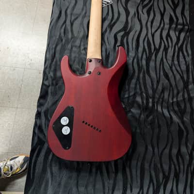 Jackson X Series DKAF7 MS Dinky Archtop with Rosewood Fretboard 2017 - 2018 - Stained Mahogany image 5