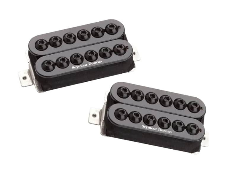 Seymour Duncan SH-8s Invader Humbucker Set 2010s - Black image 1