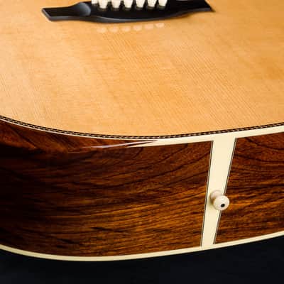 Bourgeois D Nova Custom Panama Red Aged Tone Adirondack Spruce and Panamanian Rosewood NEW image 15