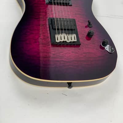 Schecter PT Pro Trans Purple Burst Electric Guitar + Free Gig bag - See Actual Pics Bild 14