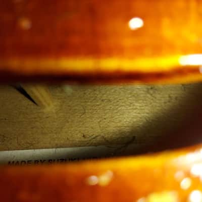 Suzuki Model 220 size 1/4 violin, Japan, 1986, with case (Bow needs replace hair) image 5