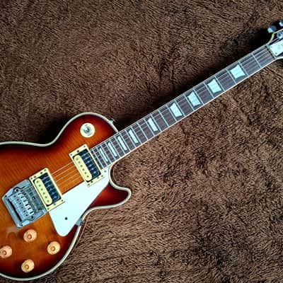 Rare Vintage 1989 Hohner L59T Single Cut Model With Set Neck And Tremolo image 2