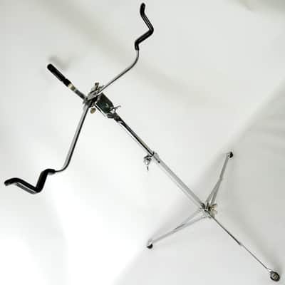 Gretsch Flat-Base Snare Drum Stand #4983 Flush Tripod Vintage 50s-60s Chrome USA image 1