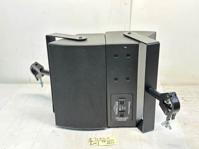 ELECTRO-VOICE EVU SERIES CUSTOM LOUD SPEAKER W/8X8 DRIVERS #7145-A(LOT OF 2) THS image 1
