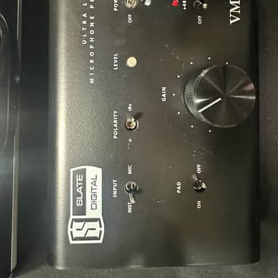 Slate Digital VMS ONE & Ultra Linear Mic Preamp - Black image 2
