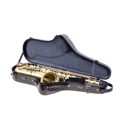Crossrock  Tenor Saxophone Case- Fiberglass with Backpack Strap, Leightweight Flight Case image 7