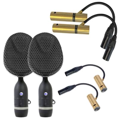 Coles 4038 Studio Ribbon Microphone with 4071B Mount-Matched Pair Microphones / w/ 2 Phantom Power Blocker Anti-Shock Adaptors *USA Small Business* image 9