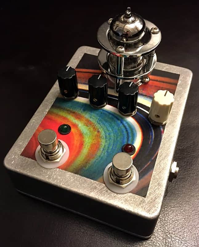 Saturnworks Dark Matter Vacuum Tube Clean Boost / Overdrive / Distortion Guitar Pedal image 1