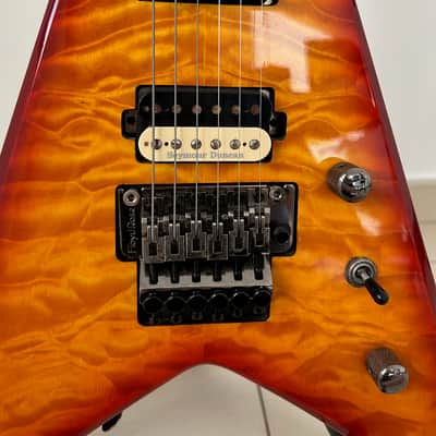 Jackson Pro Series KVQ King V 2014 - 2017 - Transparent Amber image 8