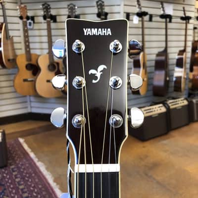 Yamaha FS830 Solid Spruce Folk Acoustic Guitar Tobacco Brown Sunburst image 7
