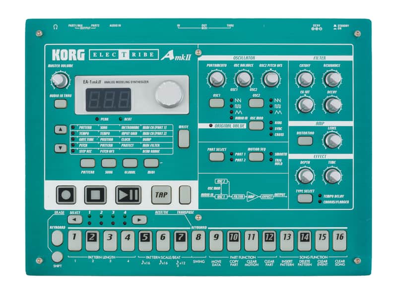 Korg Electribe EA-1 MKII Analog Modeling Desktop Synthesizer [USED] image 1