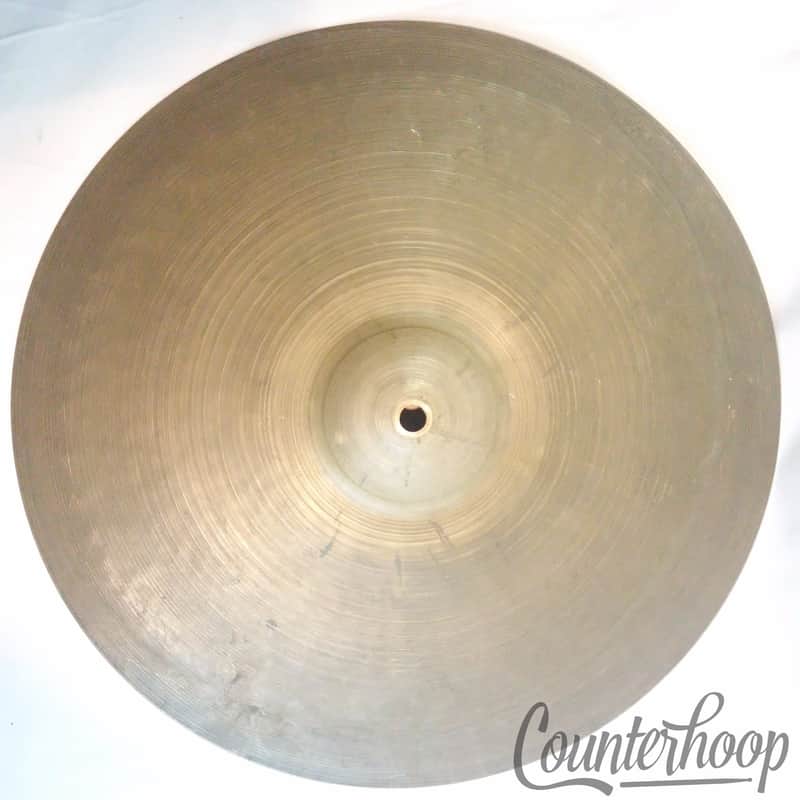 *Zildjian 15 1/8"Hi-Hat Bottom Cymbal 1480g Turkish USA B20 Vintage 50s Avedis A image 1