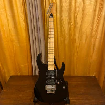 1990s Washburn MG-340 Mercury II Series Super Strat w/Floyd Rose Tremolo ~ Grover Jackson Designed ~ Black image 2