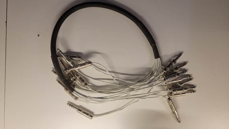 ProCo MT8BQBQ-3 8-channel 1/4-inch TRS Male Snake - 3 foot 2020's image 1