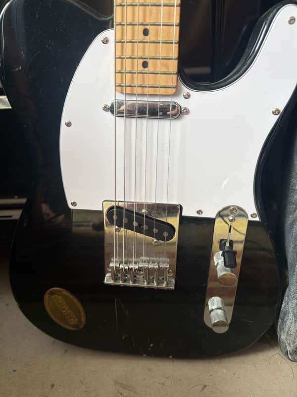 Fender Telecaster USA Body 1986-87, natural relic w original neckplate -- orig vintage Fender parts