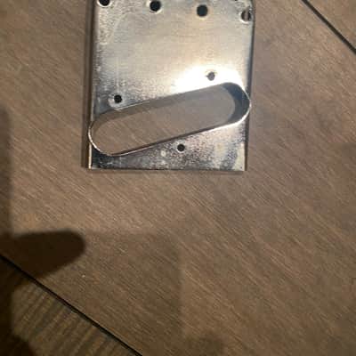 1964 Fender Telecaster bridge with saddles image 4