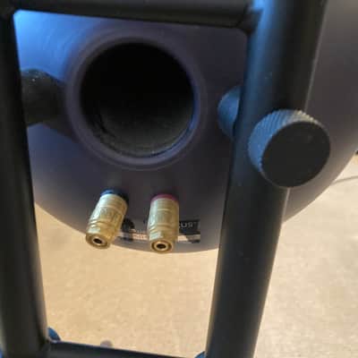 Gallo Acoustics  Nucleus Speakers Purple w/ stands image 7