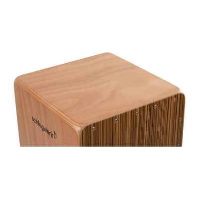 Schlagwerk CP4011 la Perù Cajon Large - Zebrano image 4