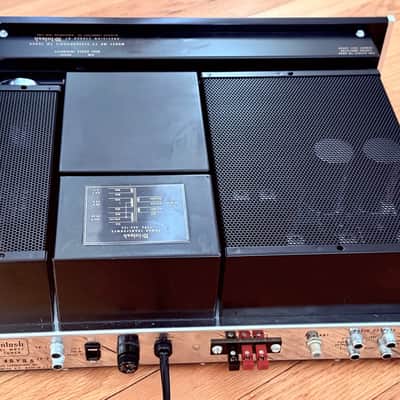 🎶✨ McIntosh MR77 FM Stereo Tuner w/ Walnut Wood Cabinet — Serviced, Tested, Strong Stereo Lock image 11