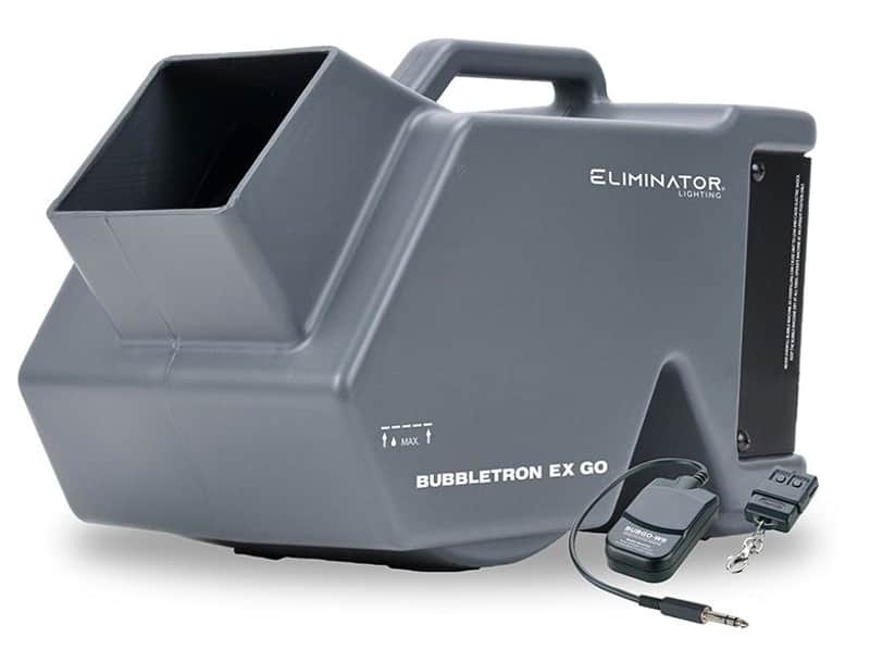 Eliminator ADJ Bubbletron EX GO Portable High Output Bubble Machine 5Hr Battery image 1