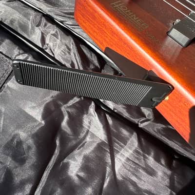 Lefty Hohner Professional B2AV WALNUT 5-string Headless Bass, Officially Licensed by Steinberger, NECK-THRU California Maple construction, with Warwick Rockbag image 10