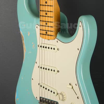Fender Custom Shop Postmodern Stratocaster Maple Aged 2018 - Daphne Blue (COD 2054UG) image 8