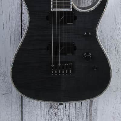 BC Rich 2019 Shredzilla Extreme Series Electric Guitar Flame Maple Trans Black image 3