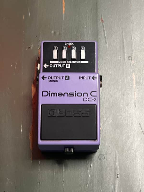 Boss DC-2 Dimension C (Blue Label) 1985 - 1989 - Purple image 1