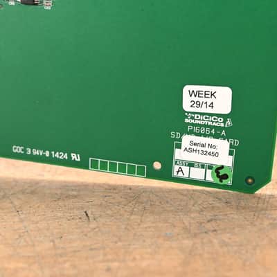 DiGiCo SD Series SDI/HD-SDI Embedder (8ch) / De-Embedder (8ch) Card CG01T0R image 12