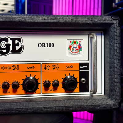 Orange OR100 Head 2010s - Black image 10