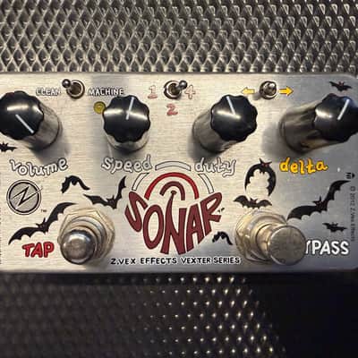 Zvex Sonar Vexter Tremolo/Tap Tempo Pedal | Reverb