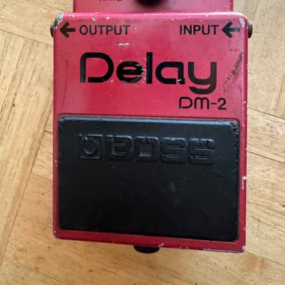 Boss DM-2 Delay (Black Label) 1981 - 1984 - Pink image 3
