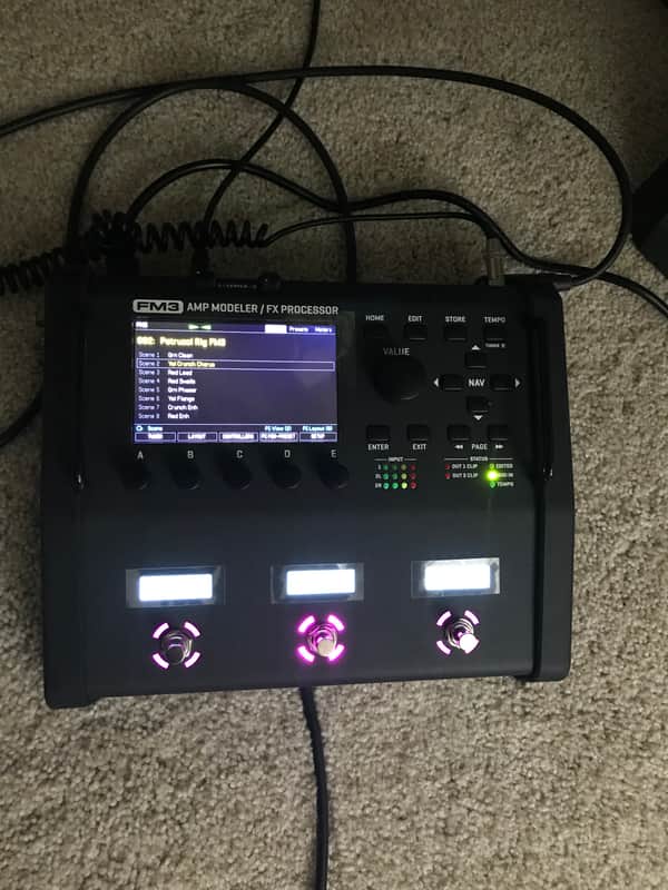 Fractal Audio FM3 Amp Modeler / FX Processor 2020 - 2022 - Black Bild 1