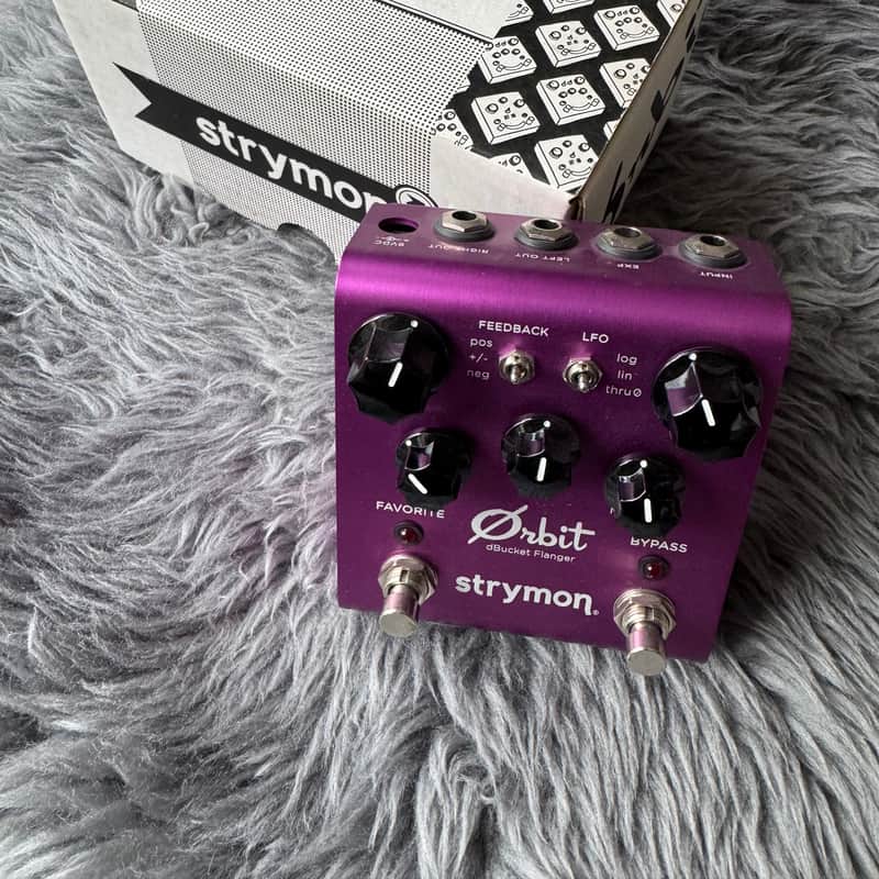 2010 – Present Strymon Orbit Flanger Purple