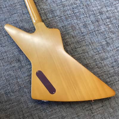 Epiphone '58 Korina Explorer 2023 - Preset in Aged Natural (White Pickguard) image 5
