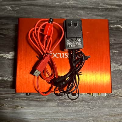 Focusrite Scarlett 18i8 2nd Gen USB Audio Interface 2016 - 2018 - Red / Black image 1