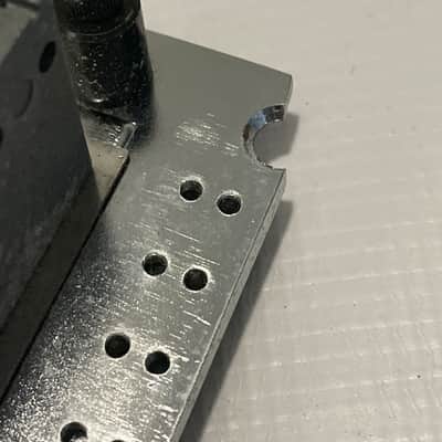 2000's Jackson Dinky Guitars JT-580LP Chrome Licensed Floyd Rose Tremolo Guitar Bridge & Arm image 10