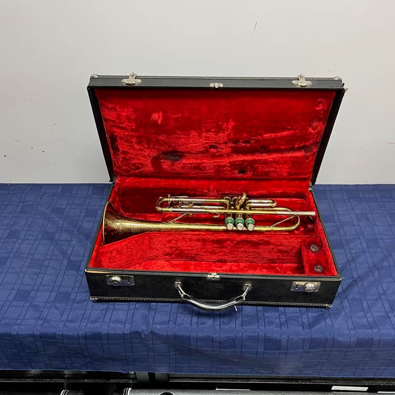 Vintage Couesnon Paris Bb Trumpet with Original Case Just Serviced Made in France #2 image 1
