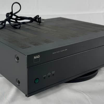 NAD 214 Stereo Power Amplifier - Black image 2