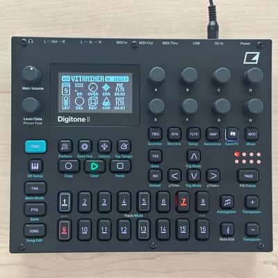 Elektron Digitone II 16-Voice Digital Synthesizer 2024 - Present Black image 1