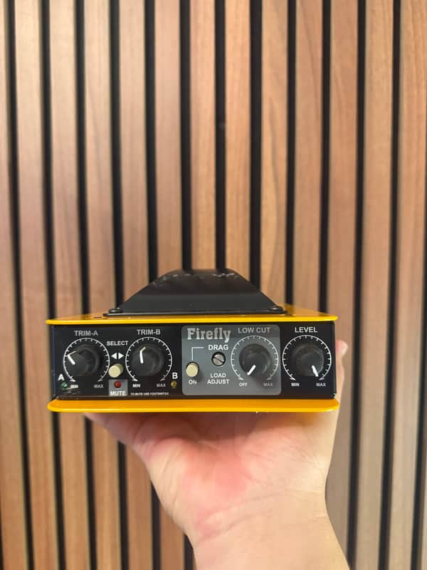 Radial Firefly Tube Direct Box 2010s - Yellow image 1