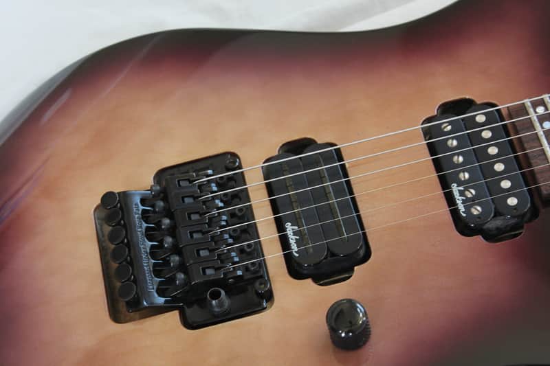 1994 Jackson Dinky Reverse Professional Series Nebula Purple Burst