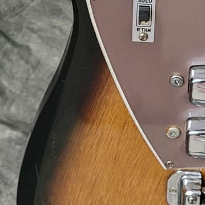 KILLER VINTAGE 1963-65 Victoria Surf Rider Electric Guitar, Space Age Cool!! image 5