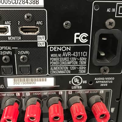 Denon AVR 4311CI 9.2 Channel 170 Watt Receiver image 4