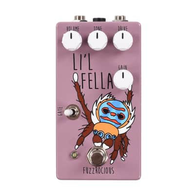 Fuzzrocious Li'l Fella Overdrive/Distortion Pedal Purple image 1