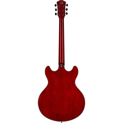 Sire Larry Carlton H7 Semi-hollowbody Electric Guitar, ST Red image 7