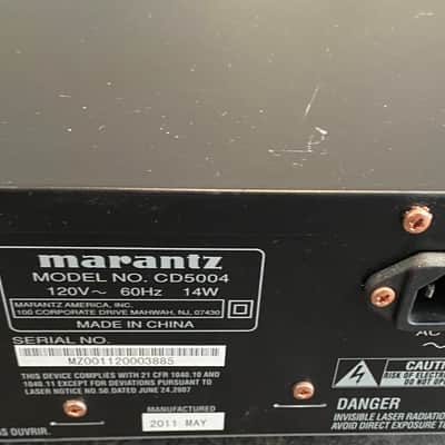 Marantz CD5004 CD Player 2011 - black image 6