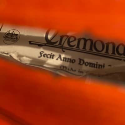 Nicest Cremona Chinese Violin I’ve Seen 4/4 2-Pc Flamed Back. Nice Fittings! image 5