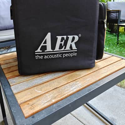 AER Alpha 2-Channel 40-Watt 1x8" Acoustic Guitar Combo 2020s - Black image 3